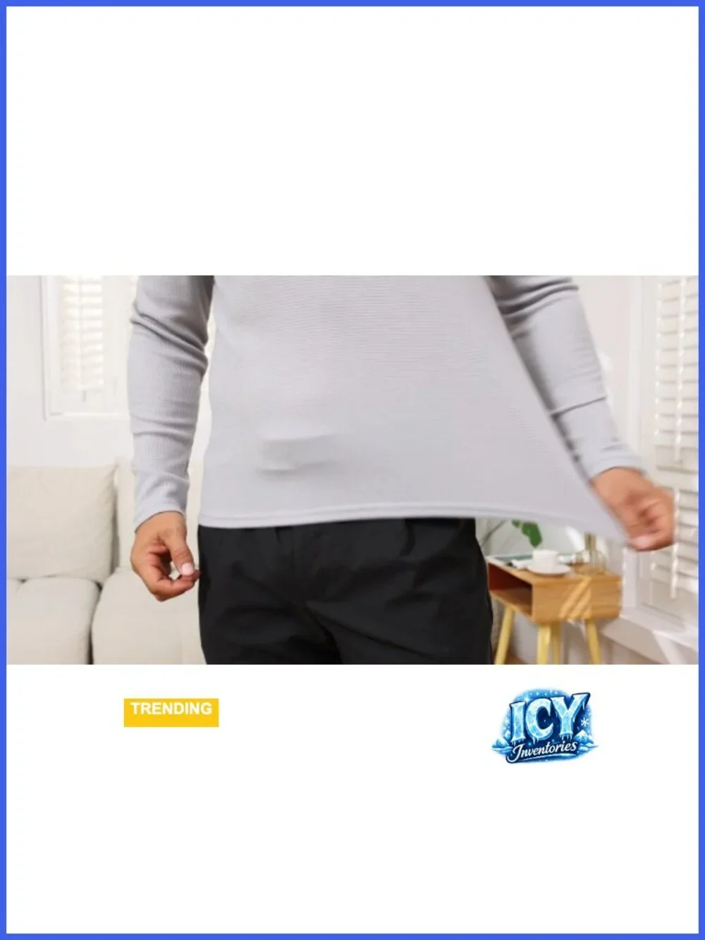 5 Pack Mens Thermal Waffle Shirts Long Sleeve Crew Neck Undershirts